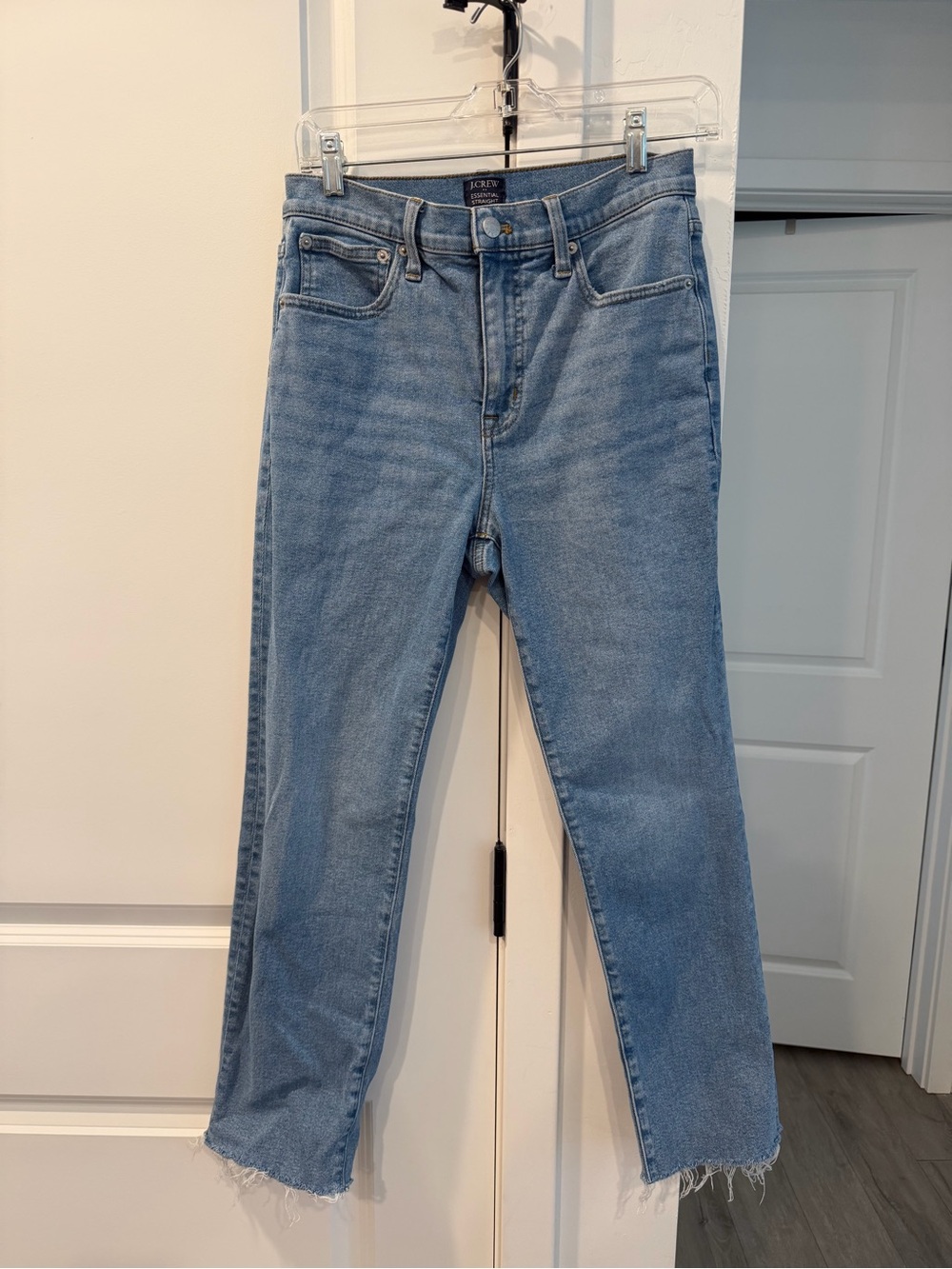 J Crew Essential Straight Jeans